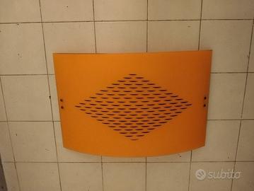 lampadario a soffitto in vetro di murano
