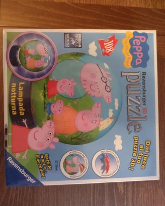 Puzzle / Lampada Ravensburger di Peppa Pig in 3d