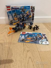 Lego 76123 Captain America: attacco degli Outrider