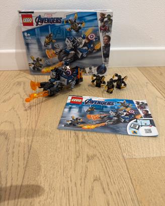 Lego 76123 Captain America: attacco degli Outrider
