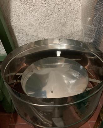 Comignolo antivento canna fumaria diametro cm 25