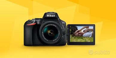 Nuova Nikon D5600 + AF-P 18-55VR da Kit Disponib