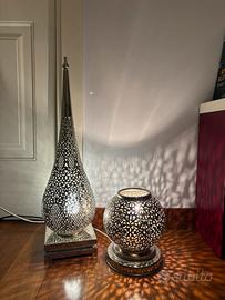 Lampade  marocchine metallo traforato artigianali