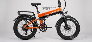 E-Bike Fat Bike VARUN S20-2 (Arancione) NUOVA