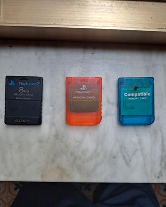 Memory card ps2 e ps1