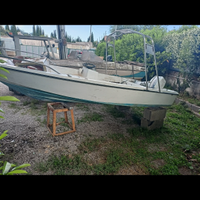 Barca 5 MT con tendalino + evinrude 25 hp