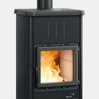 Nordica Stufa a legna Concita Steel - 5 Stelle