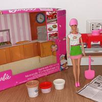 Pizzeria Barbie con Bambola