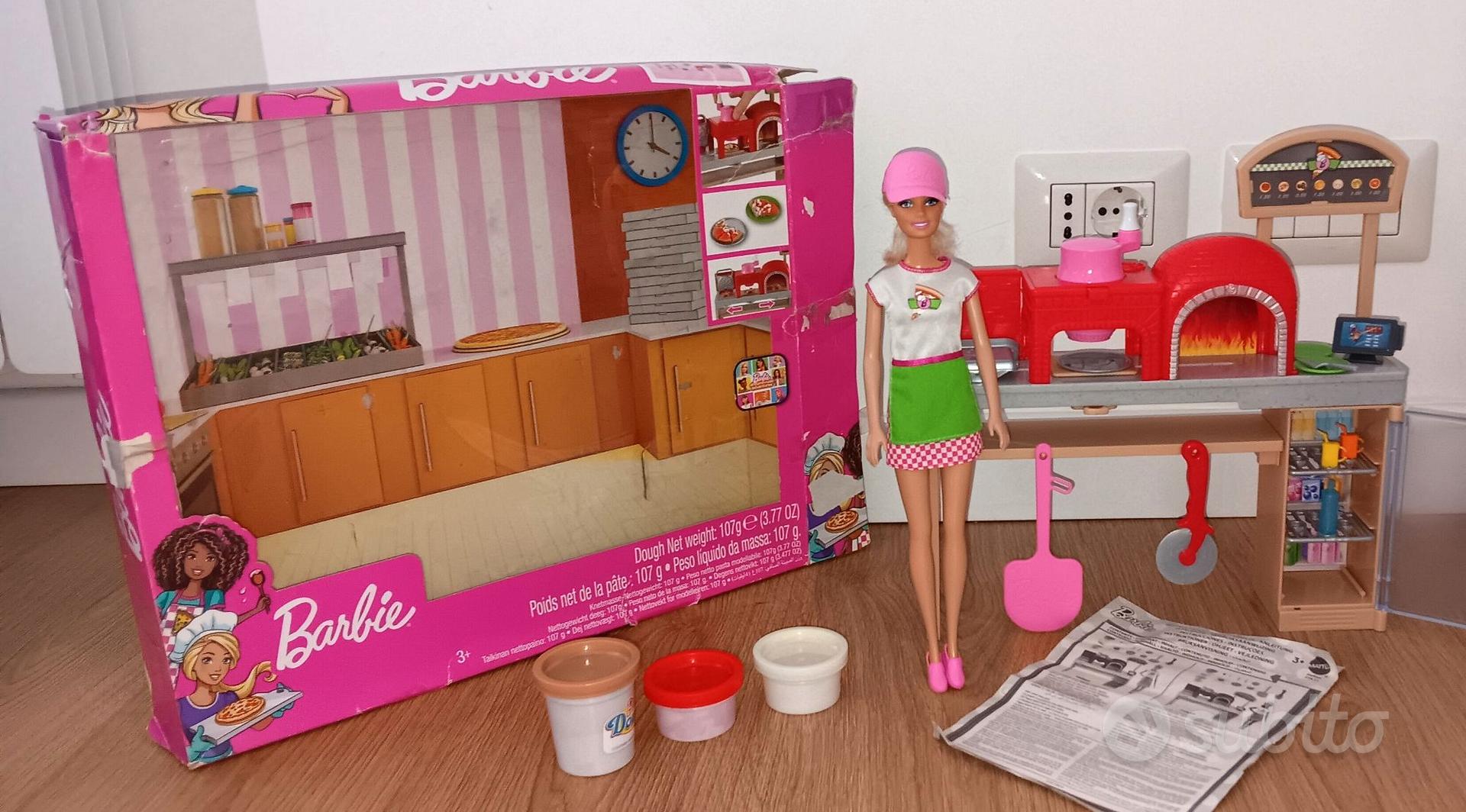 Picerija Bambola Bambola Pizza Pizzeria Barbie Con Bambola Tutto