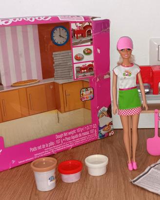 Pizzeria Barbie con Bambola
