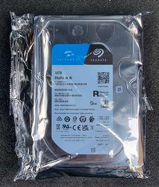 NUOVO - HD 10TB SEAGATE 3.5" - SkyHawk AI