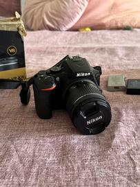 Nikon d5600 con obiettivo 18-55+ obiettivo tamron
