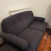 Divano ikea 3 posti con pouf