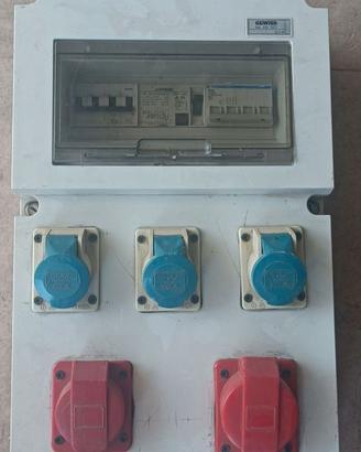 Quadro di derivazione 380 volt