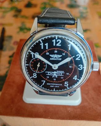 Avuator orologio russo ispirato  a  Nesterov
