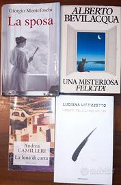quattro libri autori italiani 