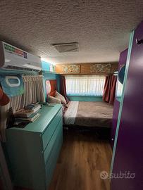 Casetta in campeggio stanziale lago di garda