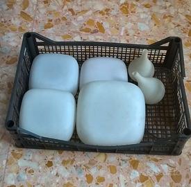 Lotto di lampade (plafoniere) vintage in vetro