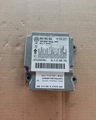 Centralina airbag VOLKSWAGEN GOLF 6 del 2009