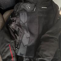 giacca moto in tessuto spidi dp progressive
