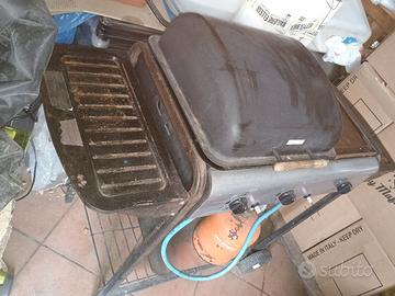 barbecue a gas