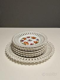 Set di 7 piatti  Bavaria Schumann