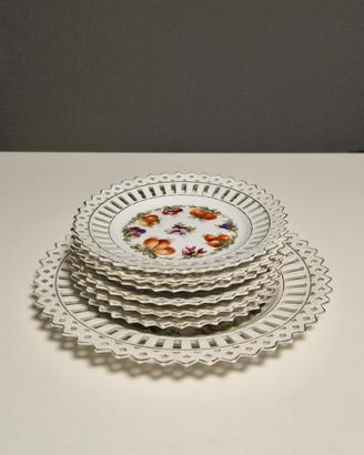 Set di 7 piatti  Bavaria Schumann