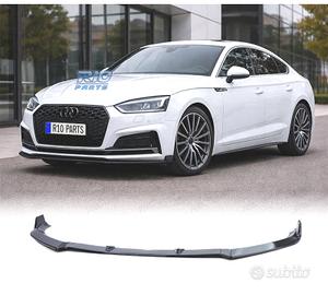 SPOILER LIP AUDI A5 F5 16-19 LOOK S LINE NERO LUCI