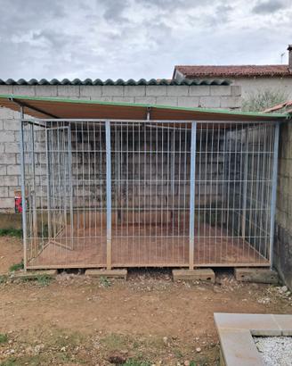 Box componibile per cani.