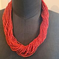 collana torchon con perline