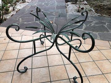 Piano per tavolino in ferro battuto