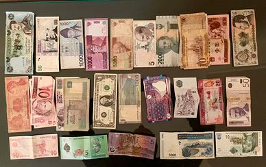 Banconote vari paesi