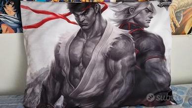 Cuscino personalizzato Street Fighter 5 Ryu e Ken