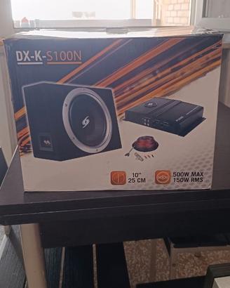 Kit subwoofer+amplificatore