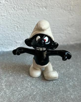 Puffo nero Schleich Peyo 20007 1986