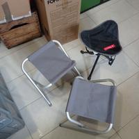 n.3 Sgabellini per campeggio