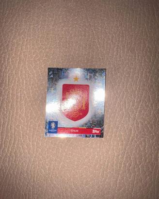 figurina Topps Foil Parallel Spain ESP 1 euro 2024