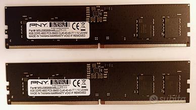 RAM DDR5 16GB (2X8GB) 4800 Mhz