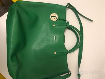 Borsa originale Furla verde smeraldo. SALDO