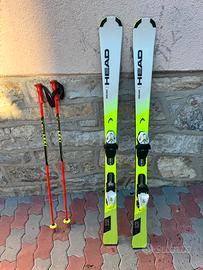 Sci head super shape L140 + racchette leki 105