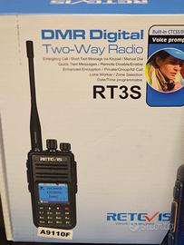 radio Retevis RT3S dmr con gps