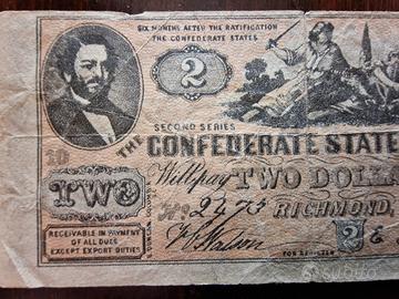 Banconota del 1862 - Stati Confederati d'America