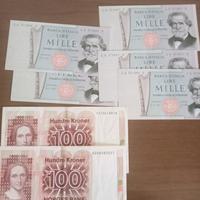 banconote e monete da collezione 