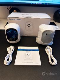 Coppia Telecamere Da Interno NUOVE Anziani WiFi