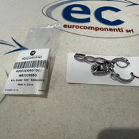6002351060 Portachiavi Fiat 500 originale in metal