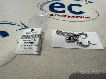 6002351060 Portachiavi Fiat 500 originale in metal