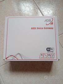 Modem ADSL con alimentatore 