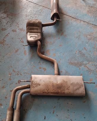 Scarico Marmitta Audi A3 8V Sedan Cabrio TFSI TSI