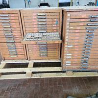 cassettiere da tipografia