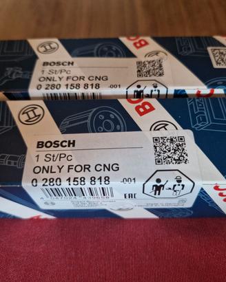 Coppia iniettori Bosch metano CNG nuovi